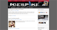Desktop Screenshot of blog.icespike.com